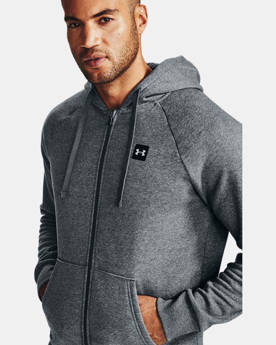 Buzo con cierre y capucha UA Rival Fleece para Hombre