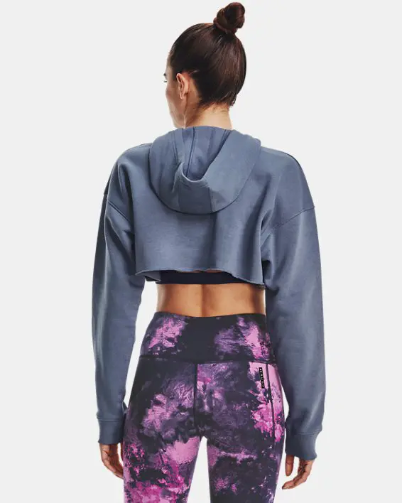 Buzo UA Cropped para Mujer image number 1