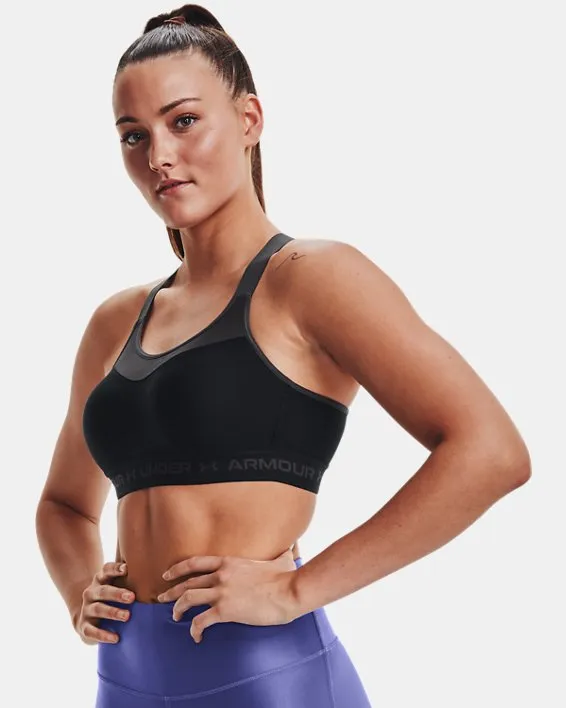 Bra deportivo Armour® High Crossback para mujer image number 3