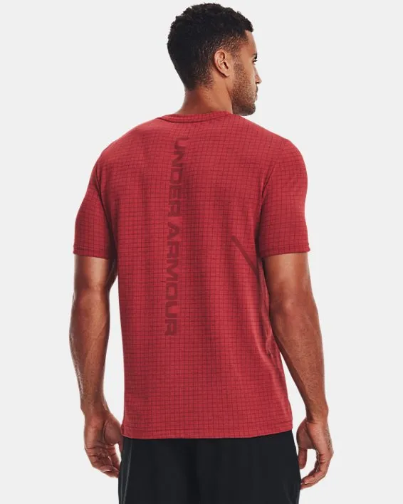 Remera de entrenamiento UA Seamless Grid para Hombre image number 3
