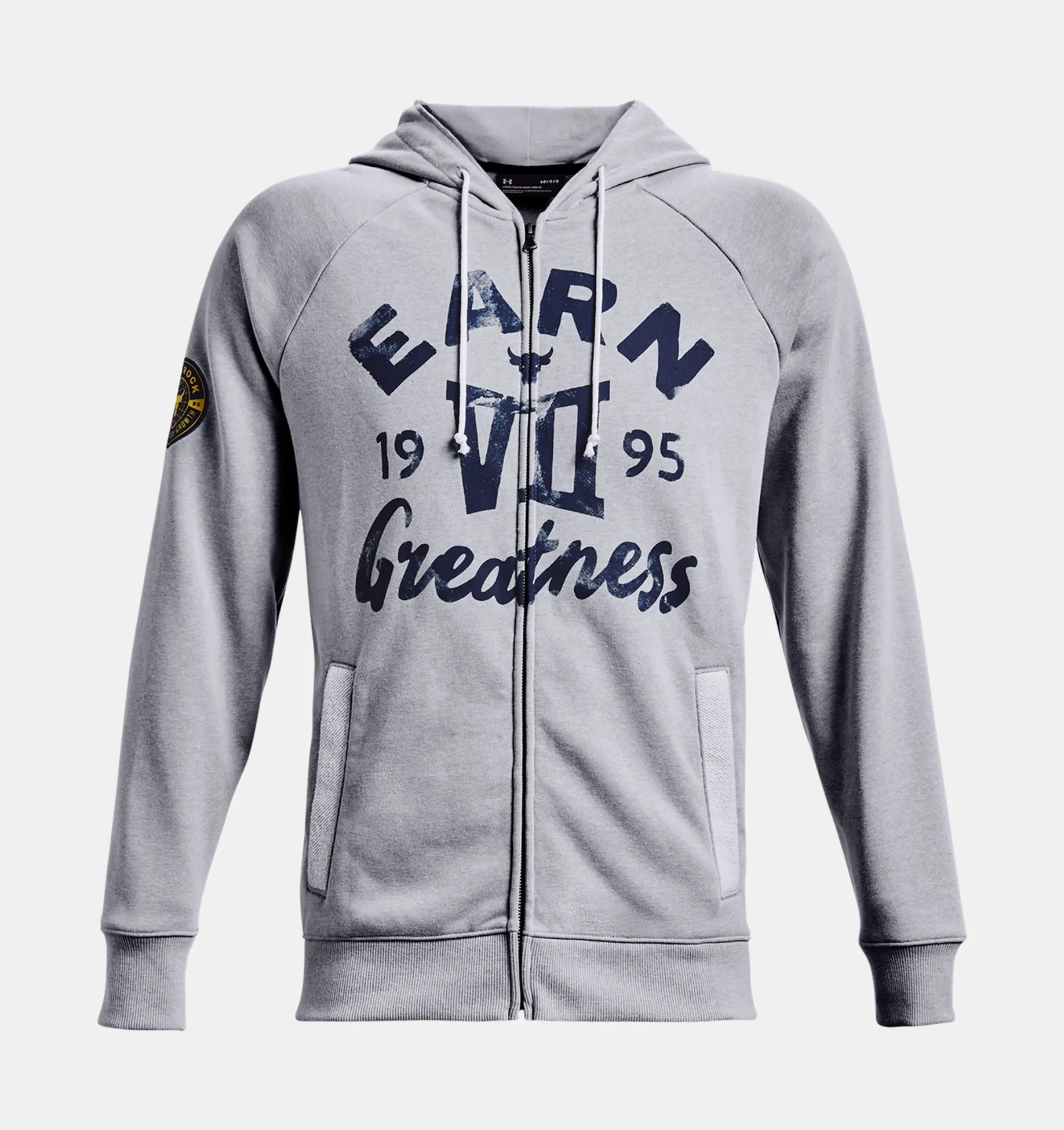 Campera Project Rock Heavyweight Terry Full-Zip para hombre image number 4
