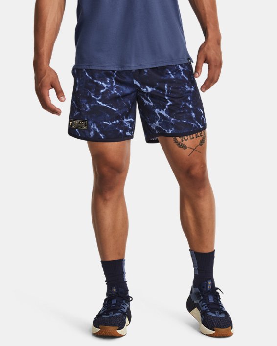 Short de entrenamiento con estampado Project Rock para hombre image number 0