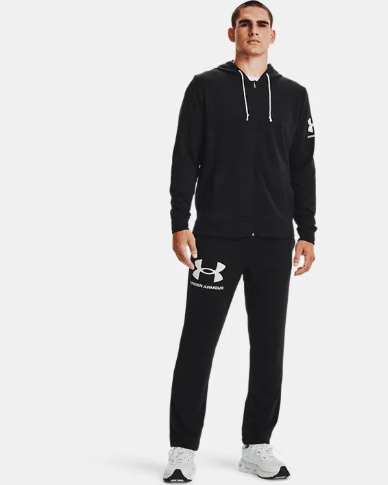 RIVAL TERRY FZ HOODIE LAM-BLK image number 2