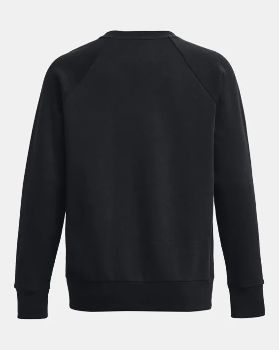 UA W Rival Fleece Crew image number 5