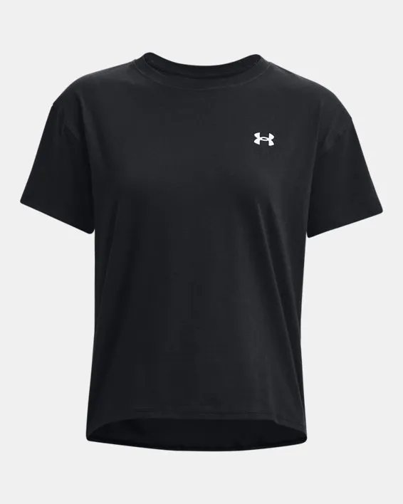 UA Esential Cttn Stretch Tee image number 4