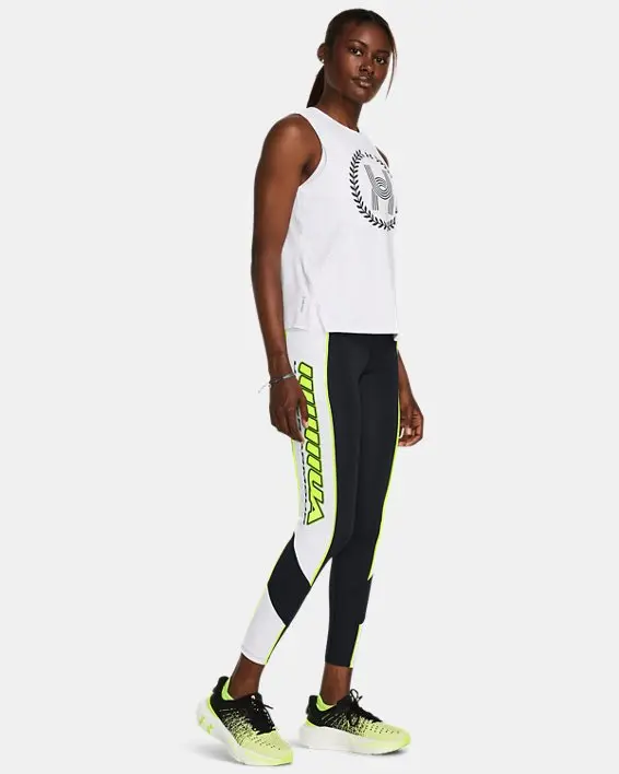 Calzas de Running Launch HeatGear® Ankle para Mujer image number 2