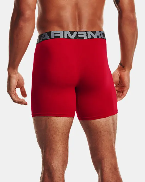 Bóxer Charged Cotton® 6" Boxerjock® para hombre – Paquete de 3 image number 1