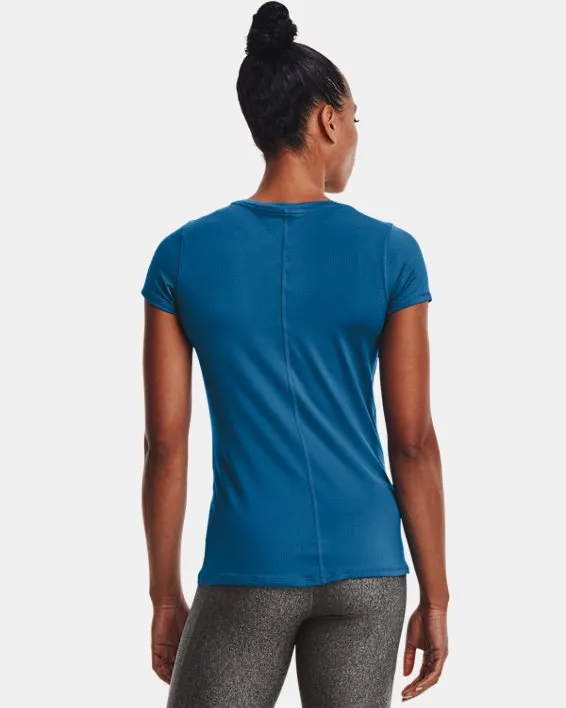 Camiseta de manga corta HeatGear&reg; Armour para mujer image number 1