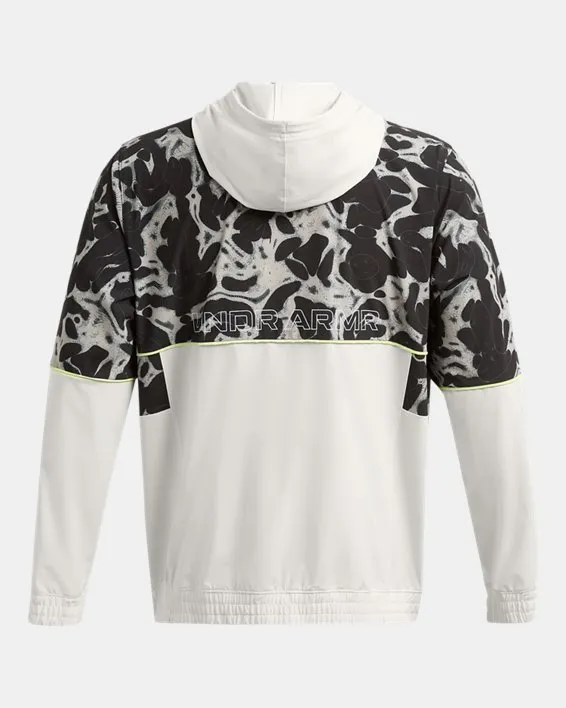 Campera de Basketball Zone Woven Printed para Hombre image number 3