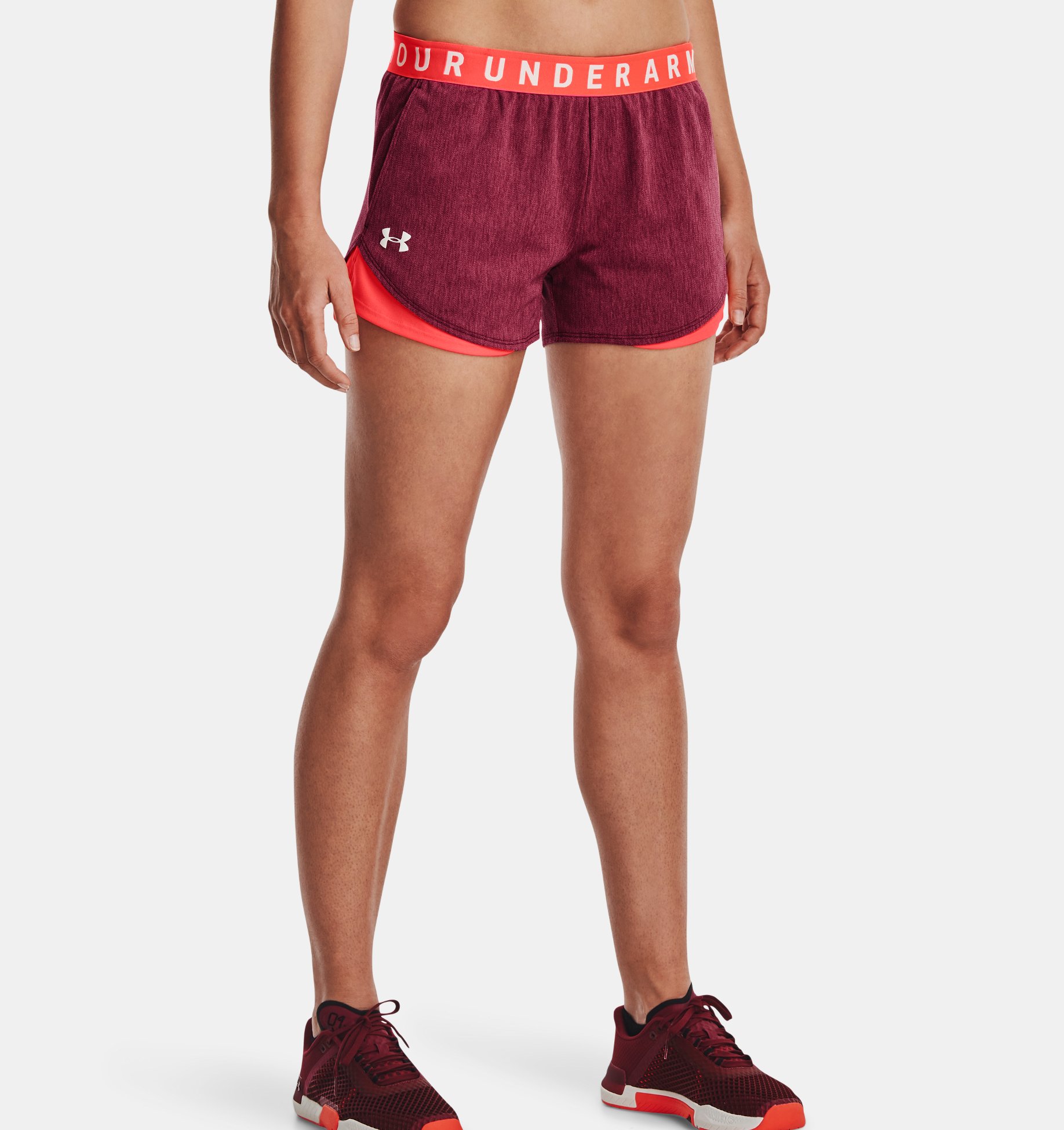 Play Up Twist Shorts 3.0-PNK,XS