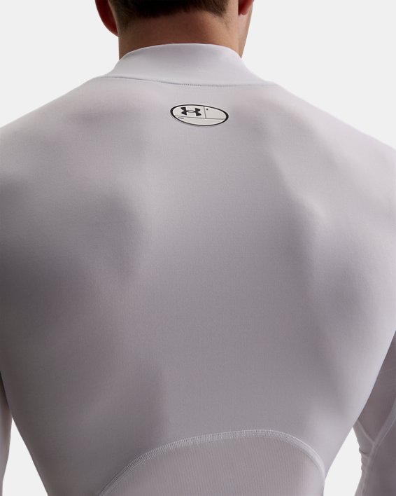 Remera manga larga de compresion HeatGear&reg; Mock para hombre image number 2