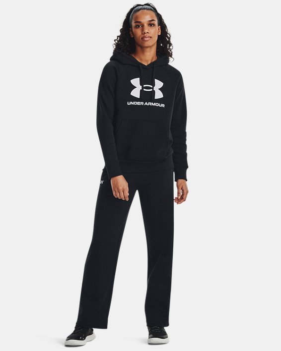 Buzo UA Rival Fleece Big Logo para Mujer image number 2