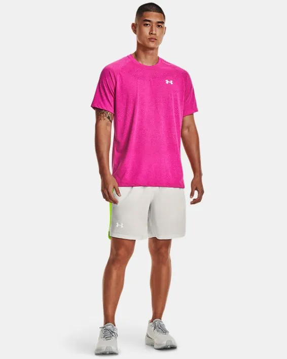 UA LAUNCH 7 SHORT-GRY image number 2