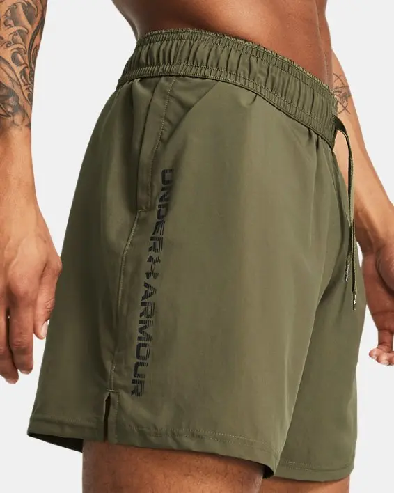 UA Woven Wdmk Shorts image number 3