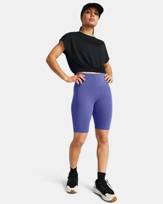 Remera crop de Entrenamiento Meridian Bubble Hem para Mujer image number 2