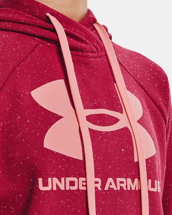 Rival Fleece Logo Hoodie-PNK,XS image number 3