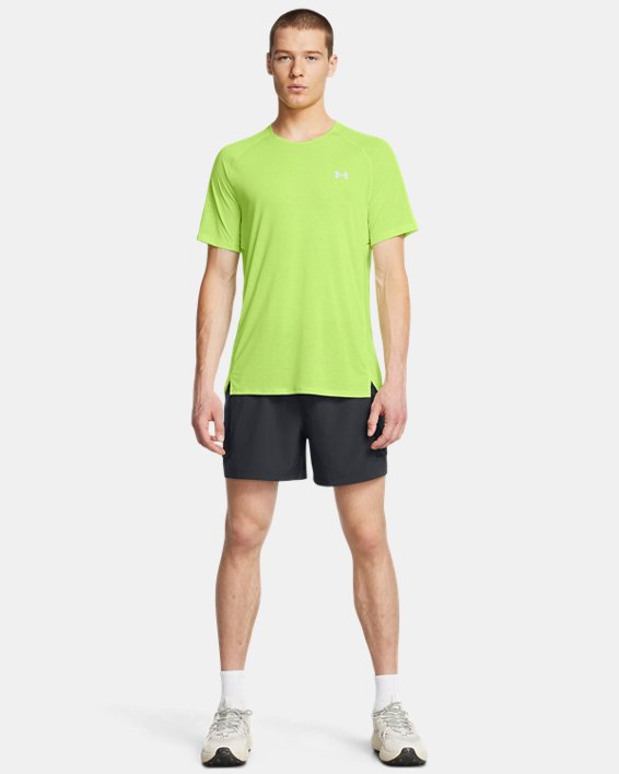 UA TRAIL RUN SHORTSLEEVE image number 2