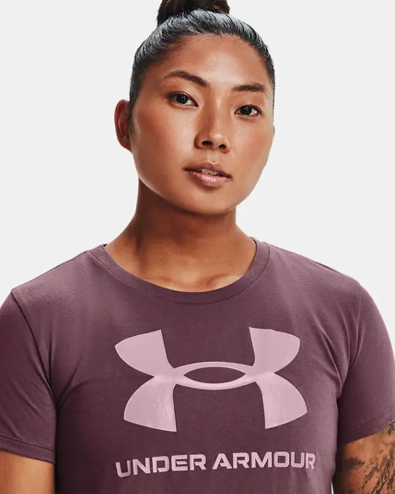 Remera de entrenamiento Under Armour Liver Sportstyle para mujer image number 2