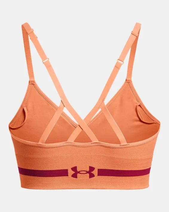 UA Seamless Low Long Bra image number 8