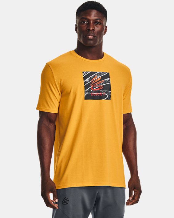 Remera de Basket UA CURRY IRON BOX LOGO para hombre