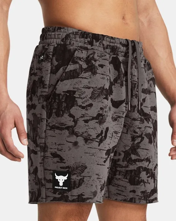 Short de Entrenamiento Project Rock Essential Fleece para Hombre image number 3