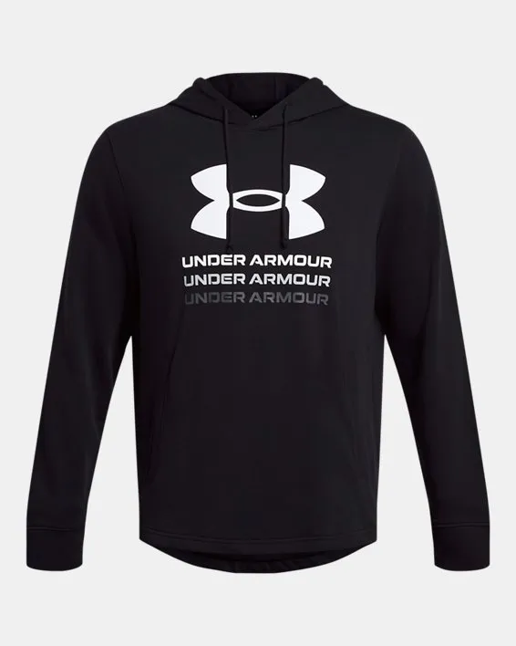 UA Rival Terry Graphic Hood image number 2