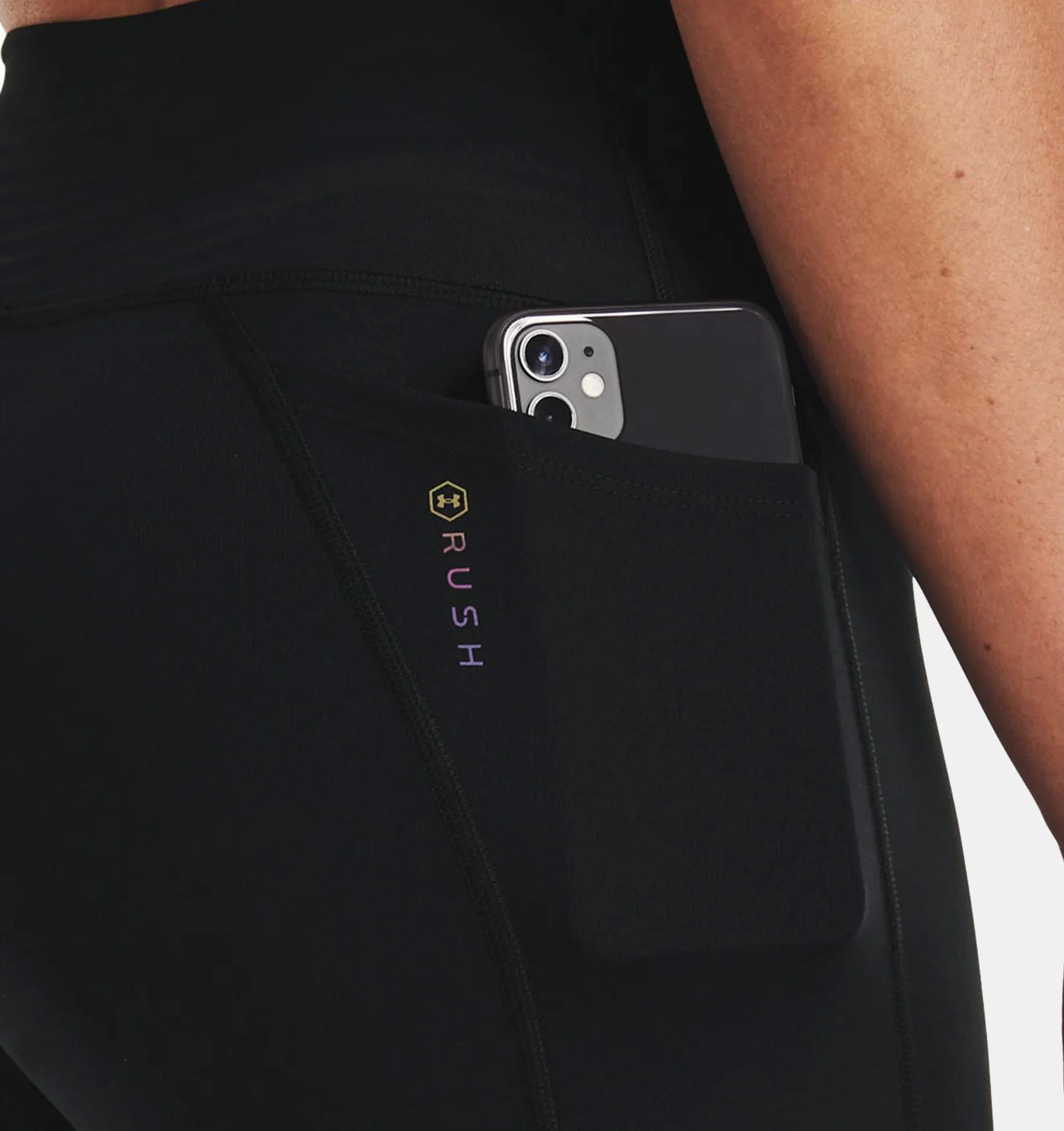 Calza capri UA RUSH™ para Mujer image number 4