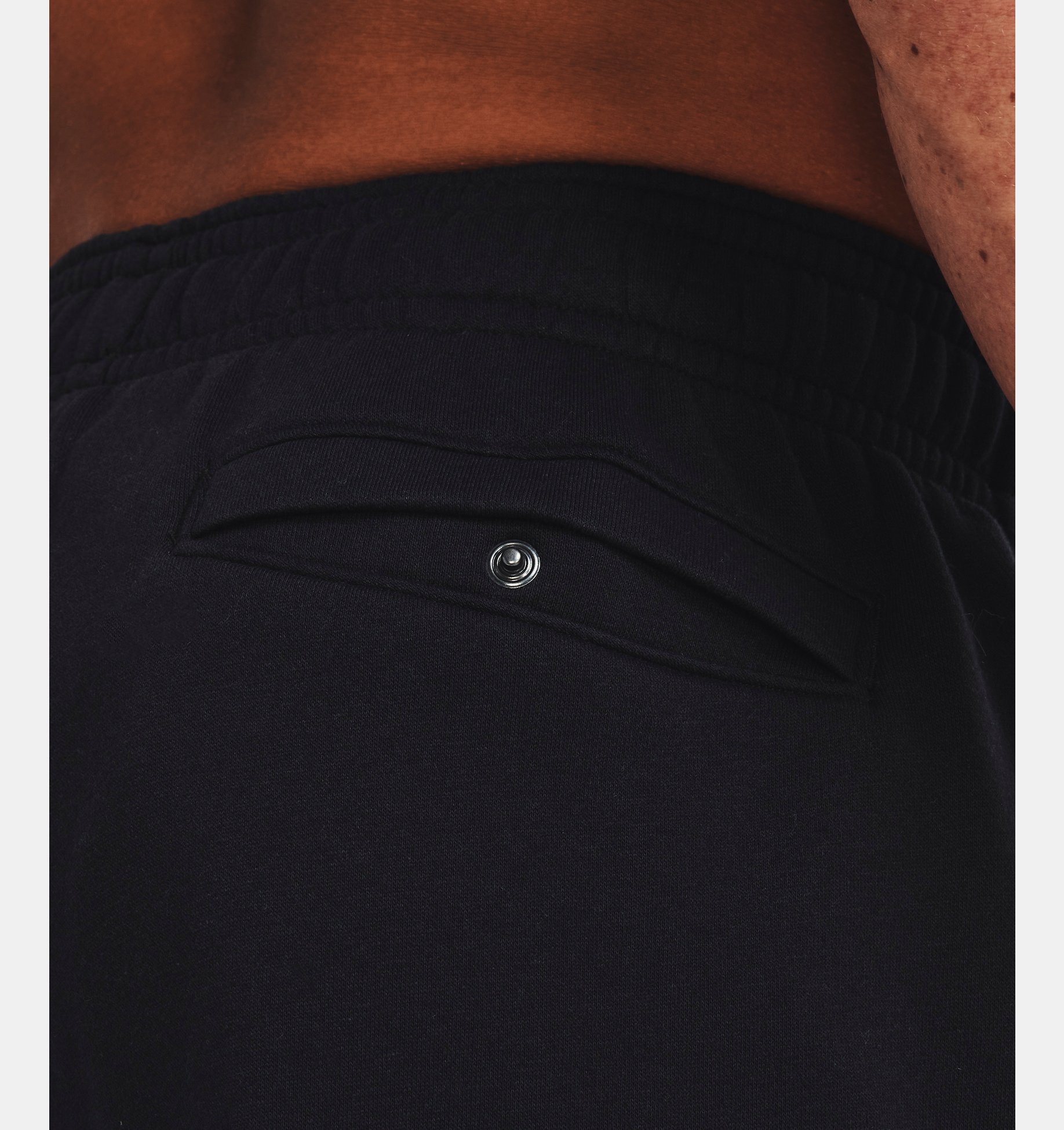 Pantalón corto UA Rival Fleece Graphic para Hombre image number 3