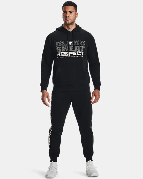 Jogger UA Project Rock Rival Fleece para Hombre image number 3