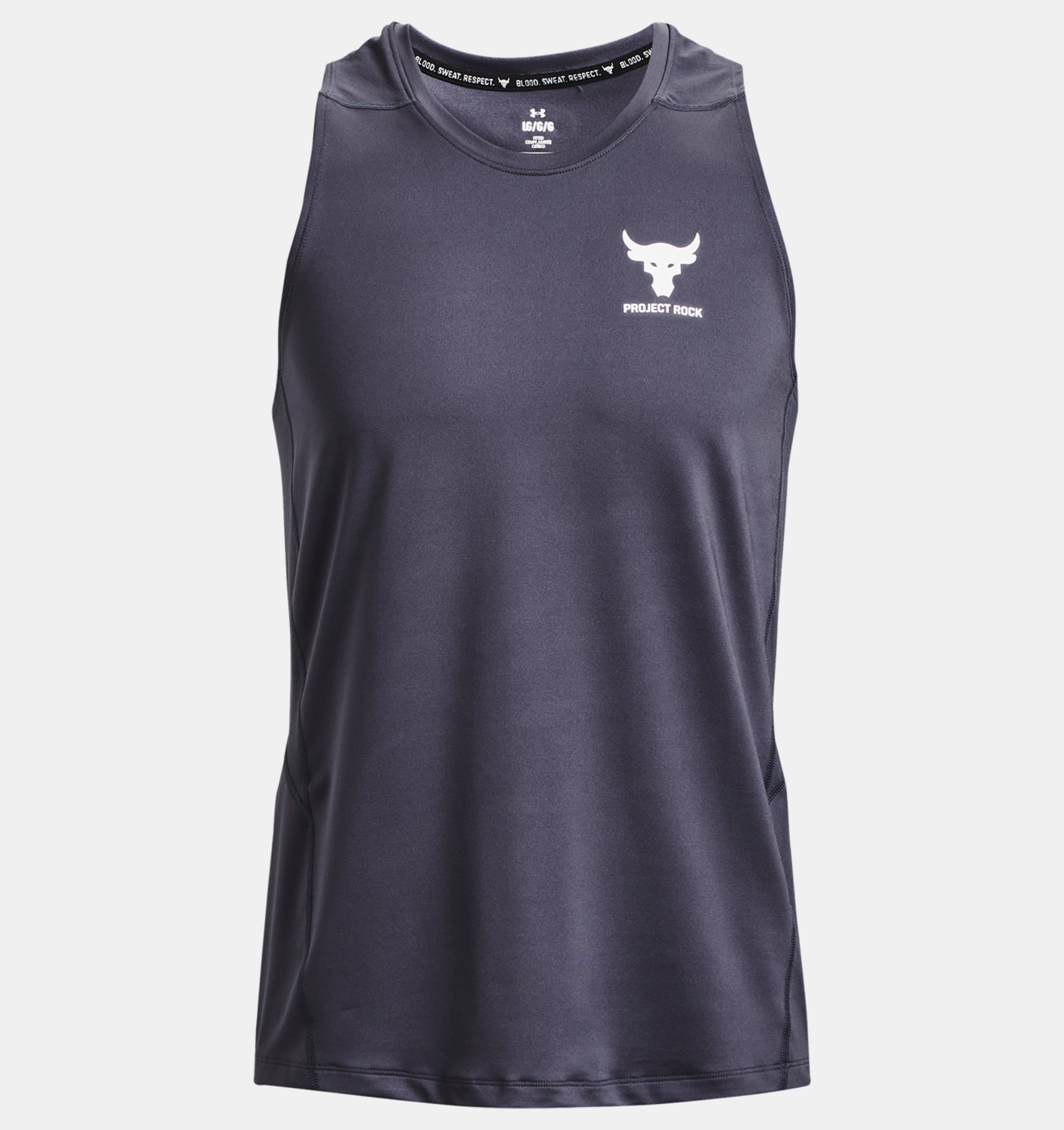 Musculosa UA Pjt Rck ArmourPrnt para hombre image number 4