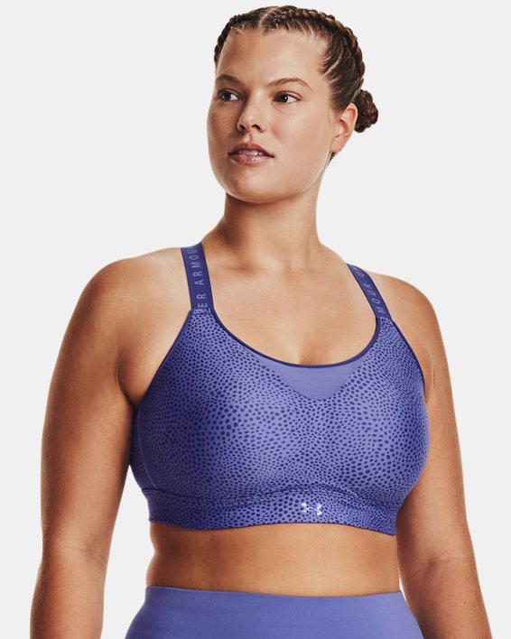 UA Infinity High Print Bra image number 3