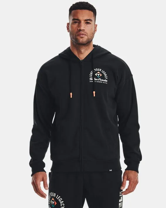 Buzo Project Rock Heavyweight Terry Full-Zip para Hombre image number 0