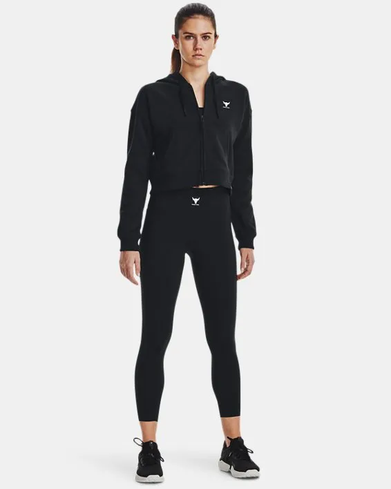 Buzo Project Rock Heavyweight Terry Full-Zip para Mujer image number 2