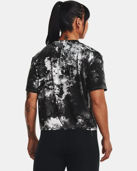 Remera de entrenamiento con estampado UA RUSH™ Energy para mujer image number 1