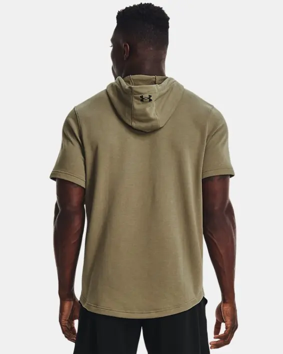 Remera manga corta con capucha Project Rock Terry Short Sleeve Hoodie para hombre image number 1