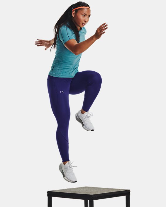 UA SF Rush Ank Leg Perf-BLU image number 2
