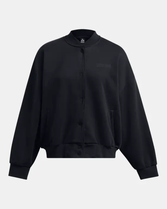UA Icon Flc Varsity Jkt image number 3