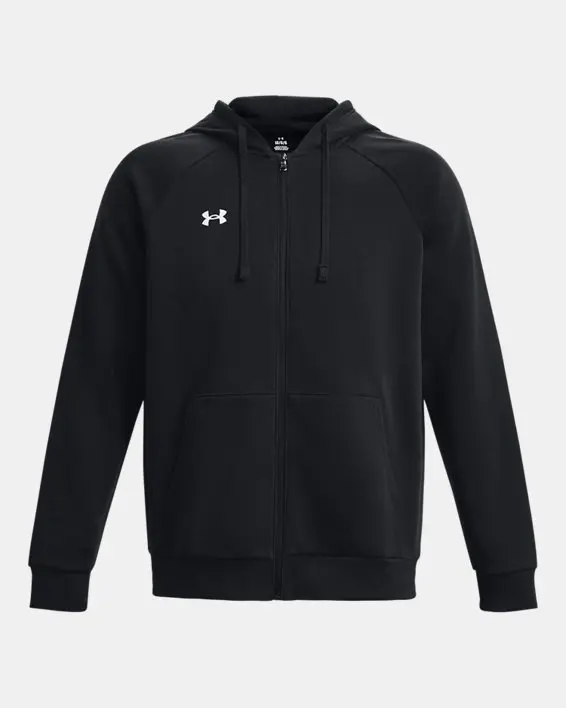 UA Rival Fleece FZ Hoodie image number 3