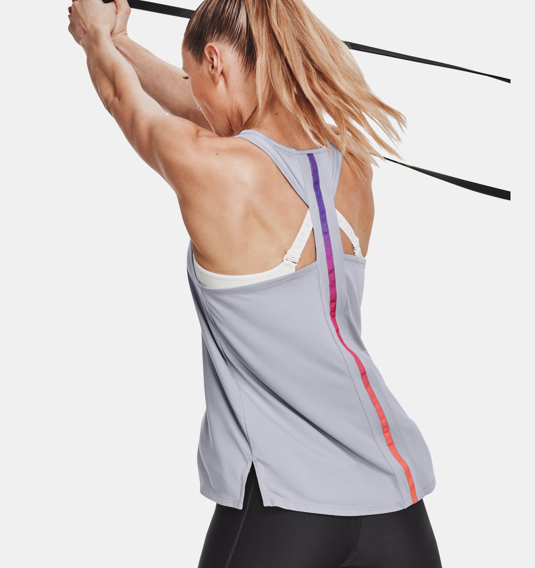Musculosa UA Knockout International Women's Day Tank para mujer image number 4
