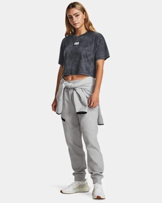 Remera de Entrenamiento Logo Washed Woven para Mujer image number 2