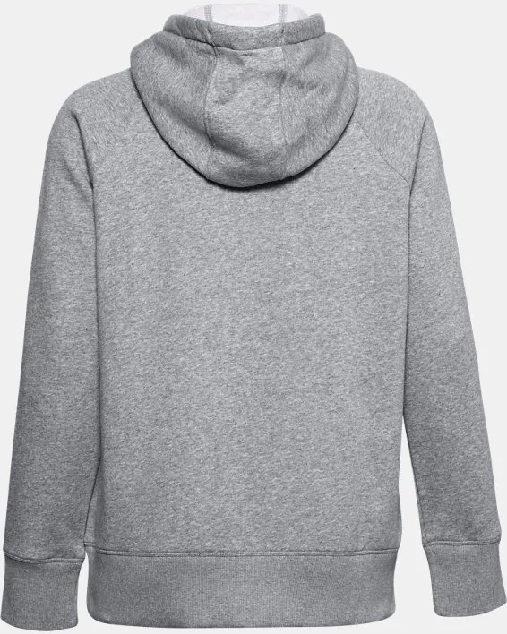 Rival Fleece Logo Hoodie-GRY,XS image number 5