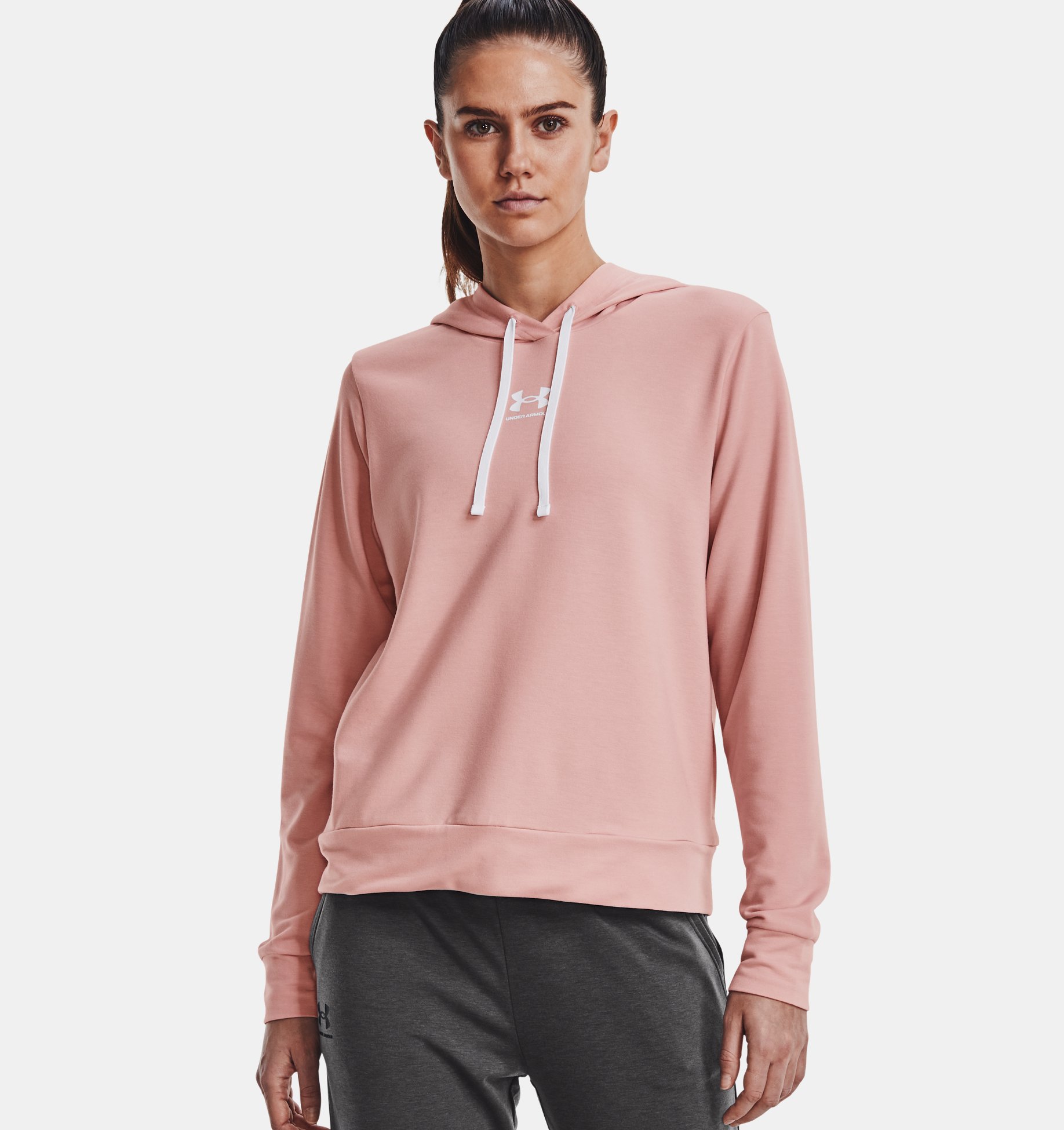 Rival Terry Hoodie-PNK,XS