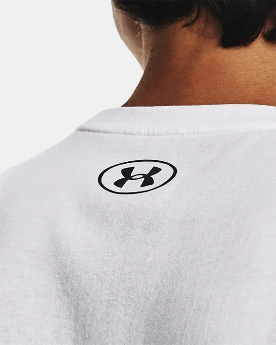 UA LEFT CHEST CUT OFF TANK image number 3
