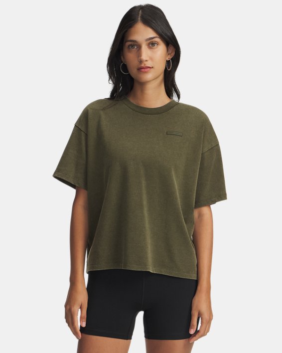 Remera Boxy Wash Heavyweight para Mujer image number 0