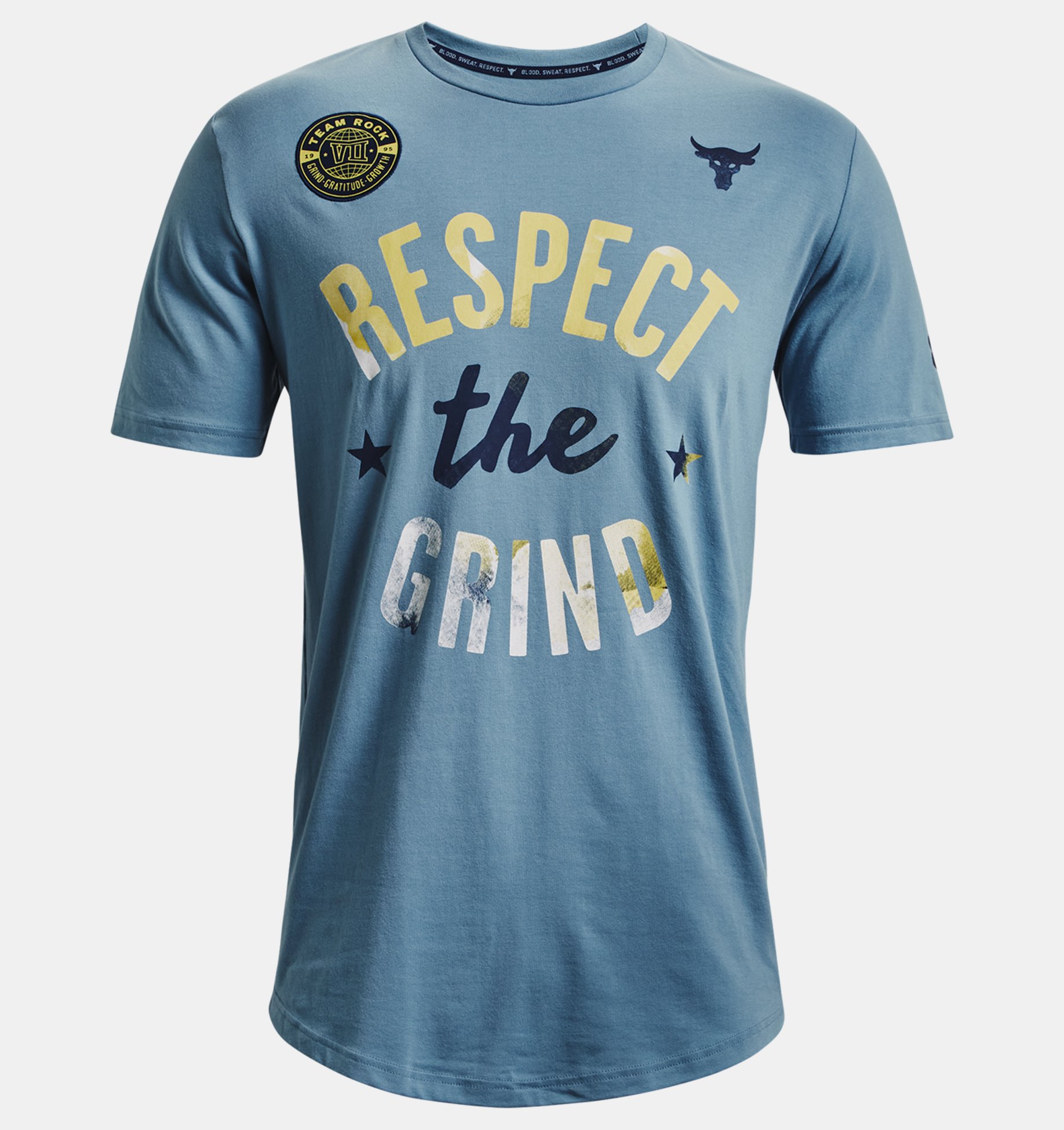 Remera manga corta Project Rock The Grind para hombre image number 4