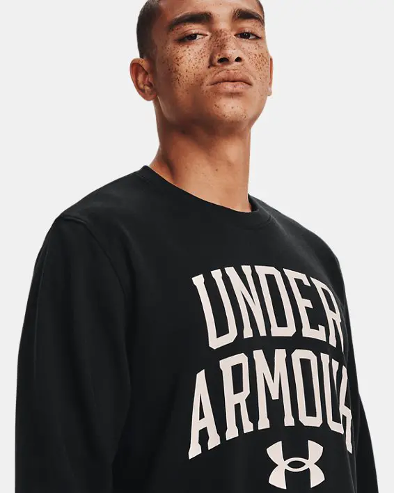 Buzo UA RIVAL TERRY CREW para Hombre image number 3