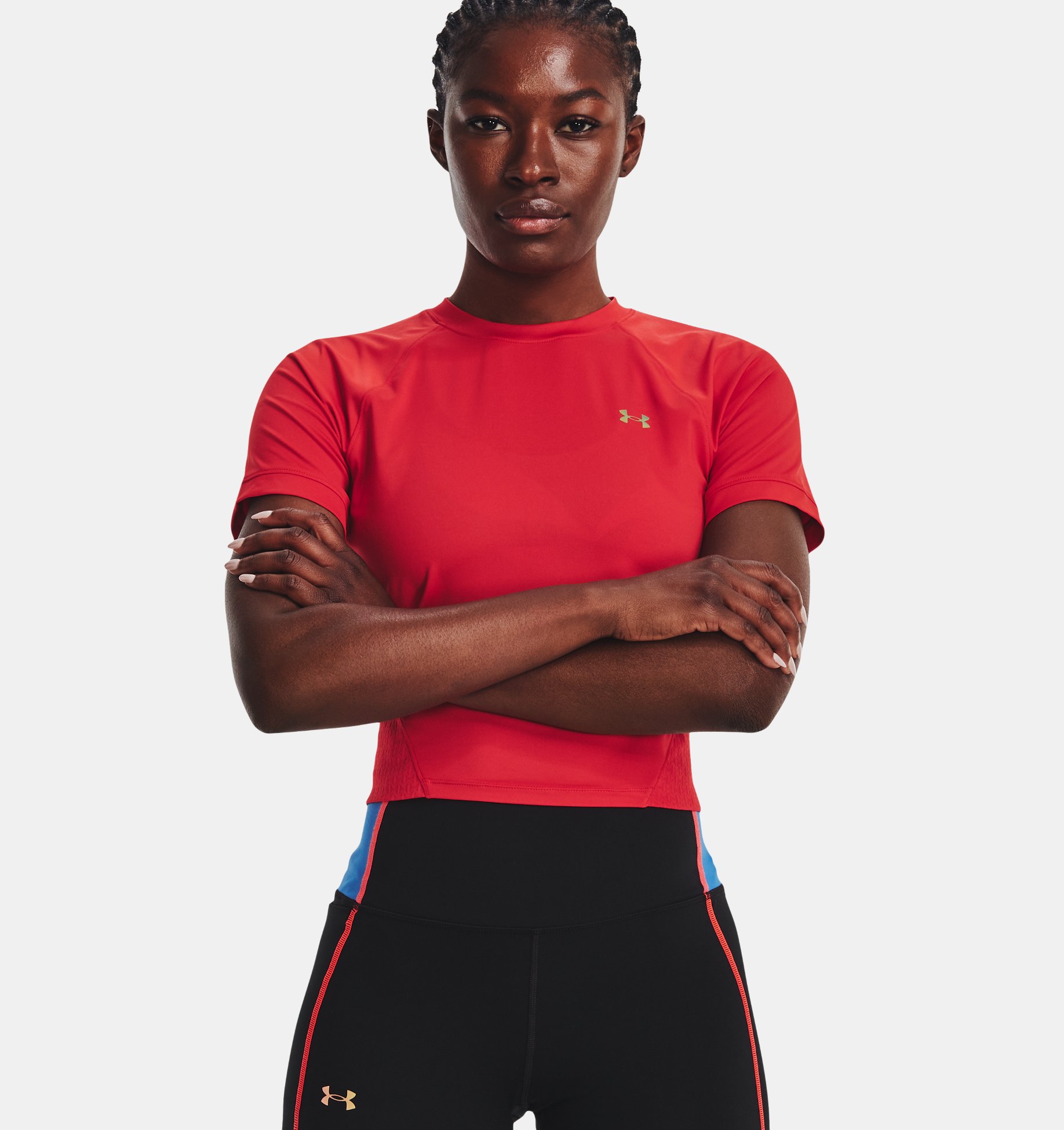 Remera UA Rush Perf para mujer